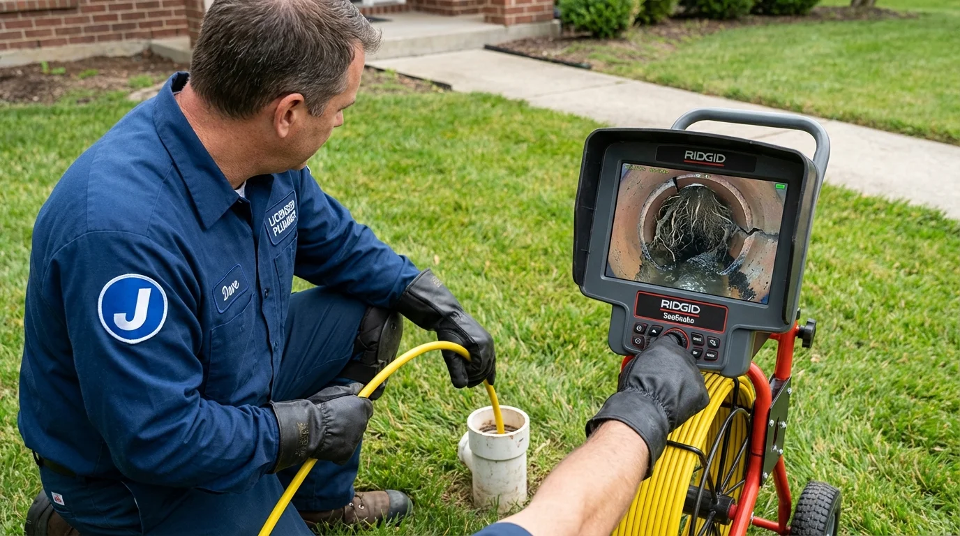 Sewer camera inspection being performed by Johns Plumbing LLC in Toa Alta